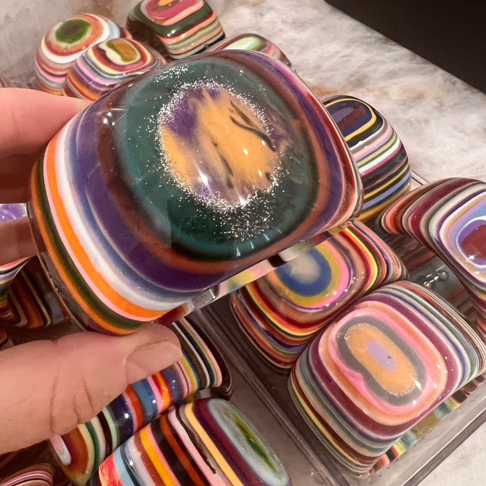 Sobral PopArt bangle. Authentic original stamped.